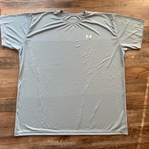 NWOT - Under Armour Heat Gear Jersey - Short Sleeves - Light Blue - XXL